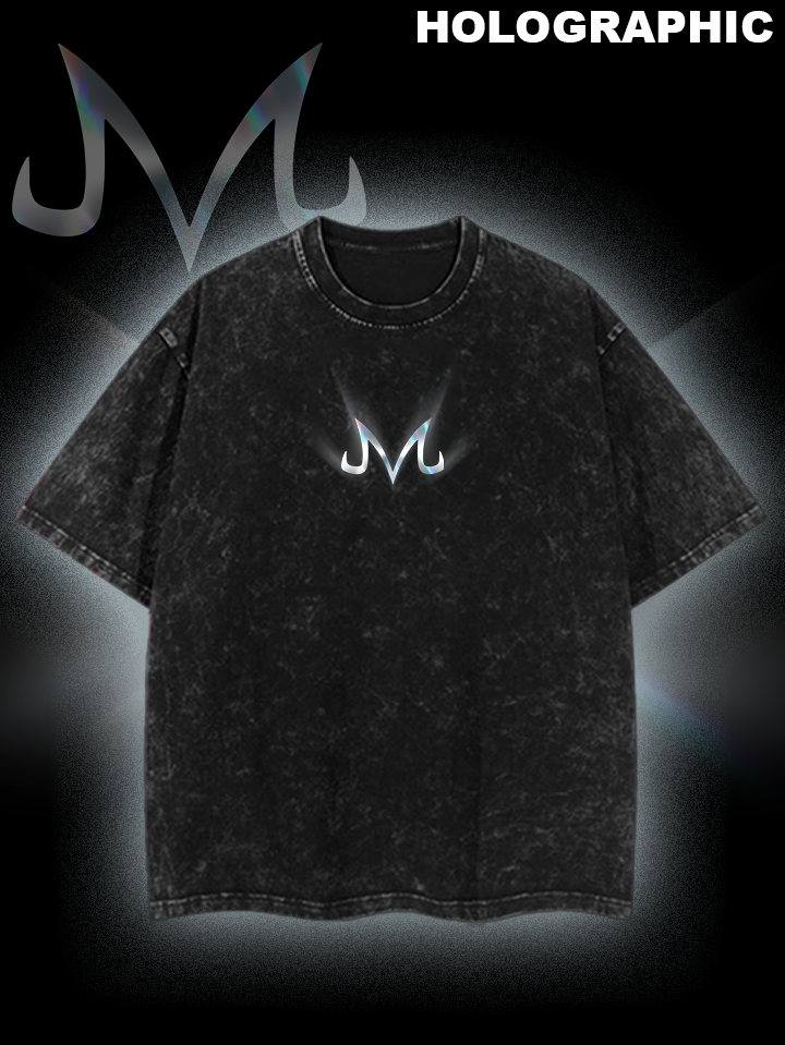 [SPECIAL] FLEXING MAJIN ULTRA EGO 2-SIDED OVERSIZED WASHED TSHIRT