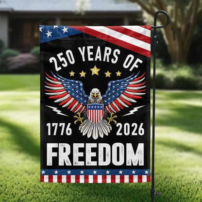 America Semiquincentennial 250 Years of Freedom 250th Anniversary Flag