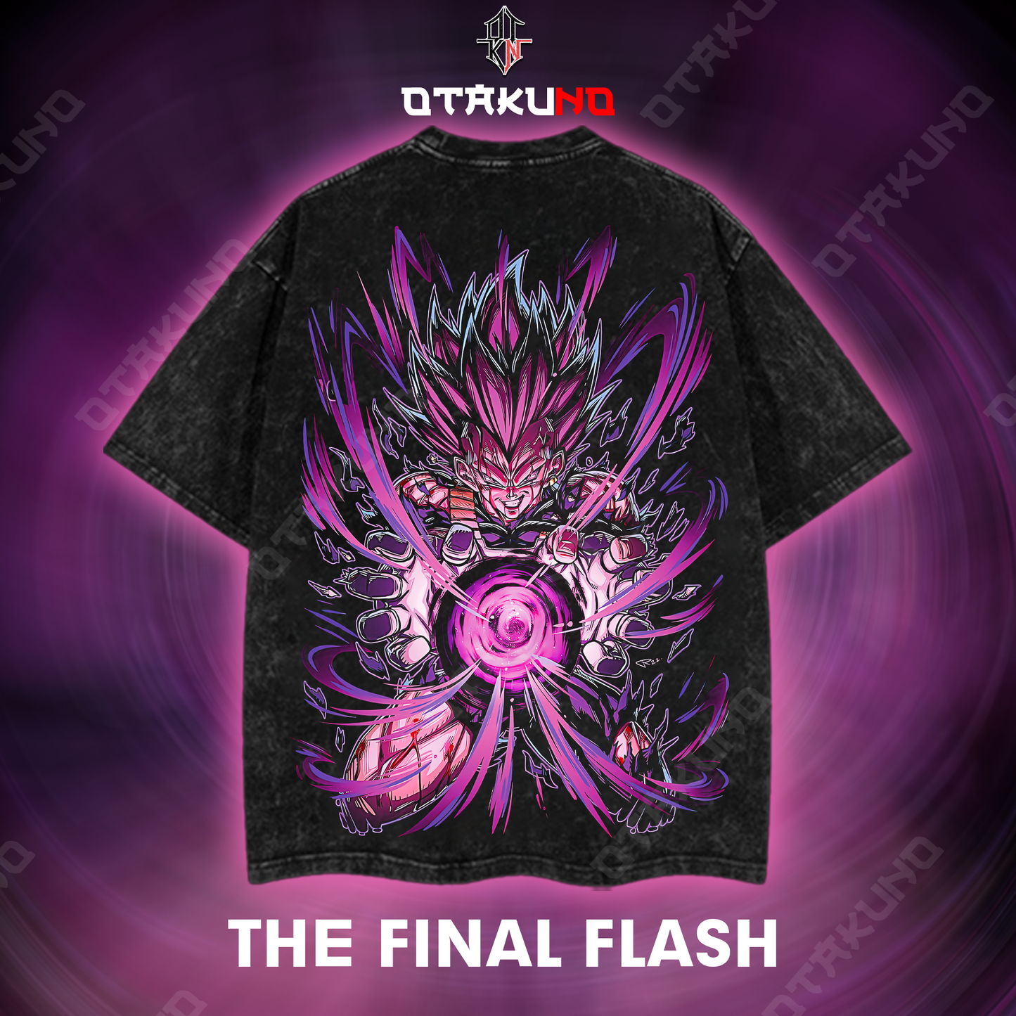 THE FINAL FLASH OVERSIZED WASHED TSHIRT