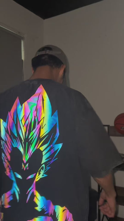 [SPECIAL] FLEXING MAJIN ULTRA EGO 2-SIDED OVERSIZED WASHED TSHIRT