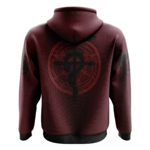 Edward Fullmetal Alchemist Zip Hoodie Jacket
