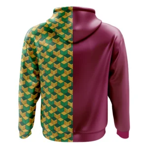 Giyu Tomioka Demon Slayer Zip Hoodie Jacket