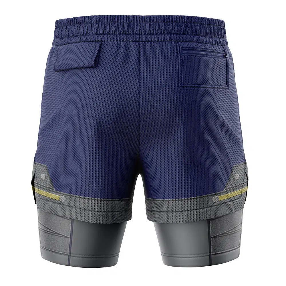Shield Style Legend of Zelda 2-in-1 Performance Shorts - Image 4