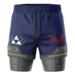 Shield Style Legend of Zelda 2-in-1 Performance Shorts