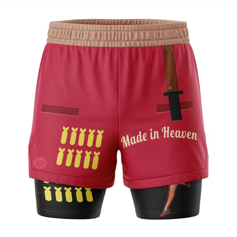 Claire Redfield Made in Heaven Resident 2-in-1 Competition Shorts - Image 3