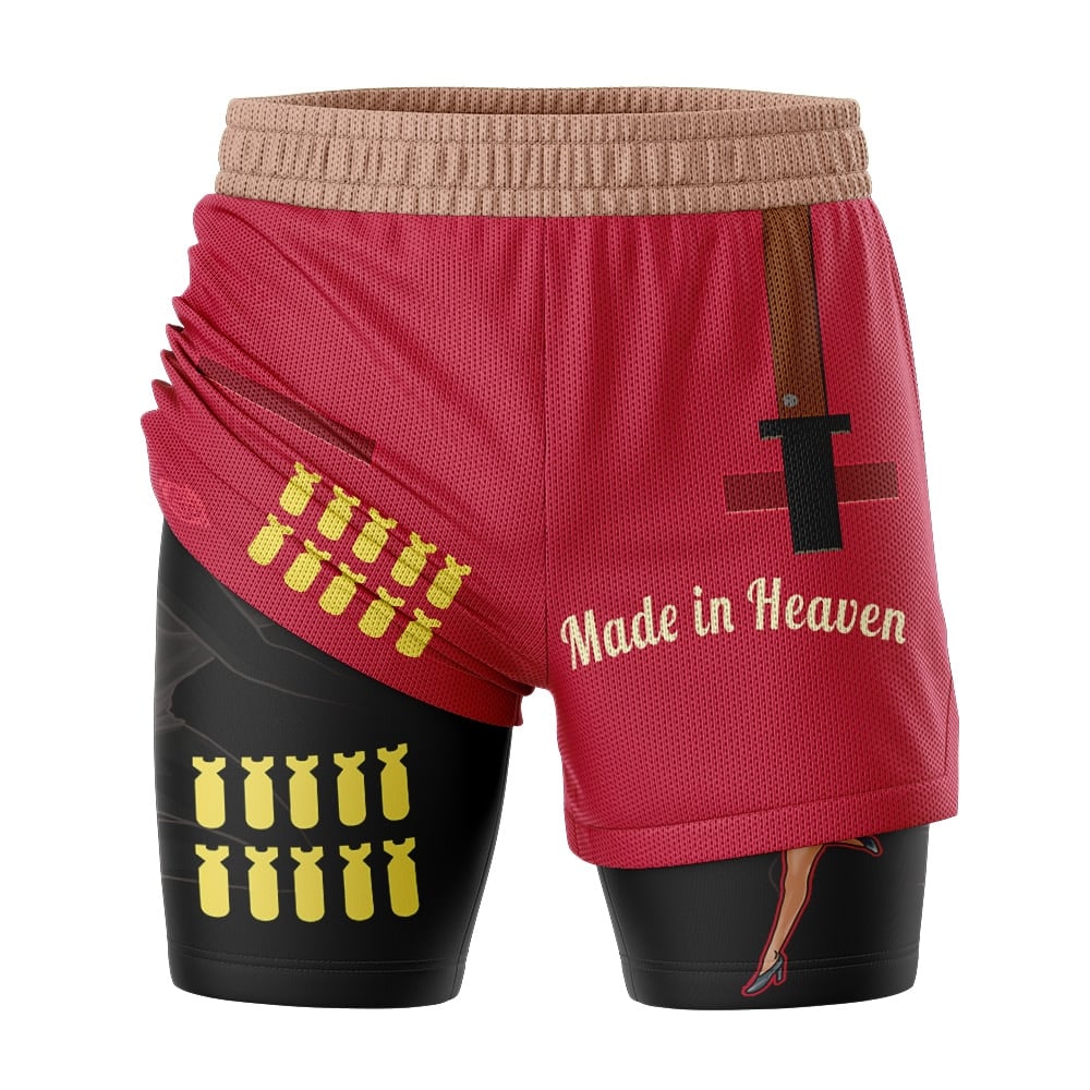 Claire Redfield Made in Heaven Resident 2-in-1 Competition Shorts - Image 2